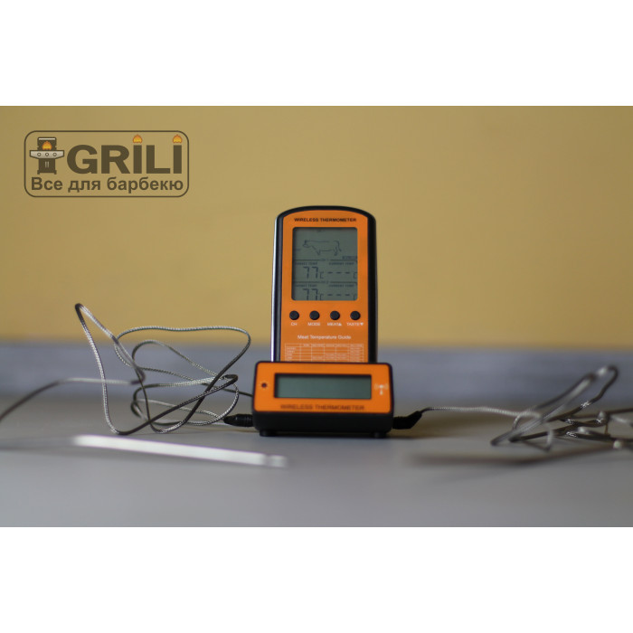 Цифровой беспроводной термометр GRILLI 062-DTH-106 77786
