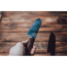Нож из дамасской стали Santoku professional 17см GRILLI 77767
