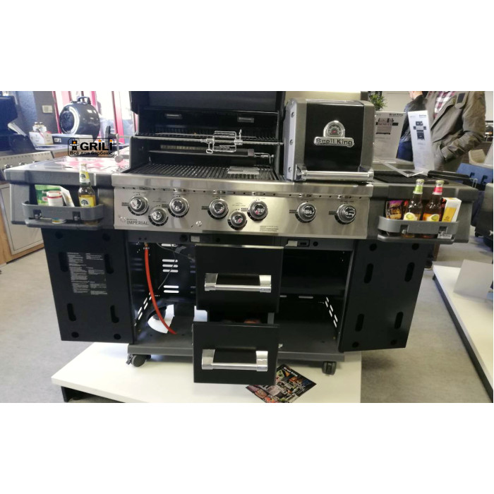 Газовый гриль Imperial XLS LED Black Broil King 957784