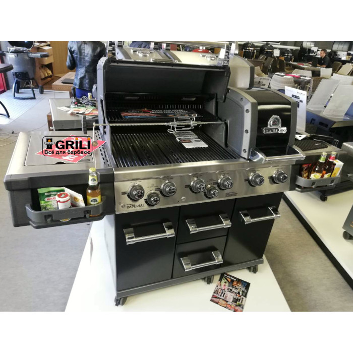 Газовый гриль Imperial XLS LED Black Broil King 957784