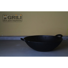 Чугунная сковорода вок GRILLI 777708