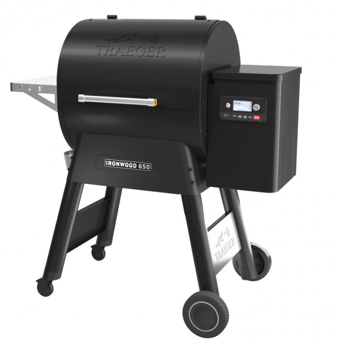 Пеллетный гриль TRAEGER IRONWOOD D2 650, черный