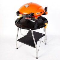 Портативный переносной газовый гриль O-GRILL 800T, оранжевый