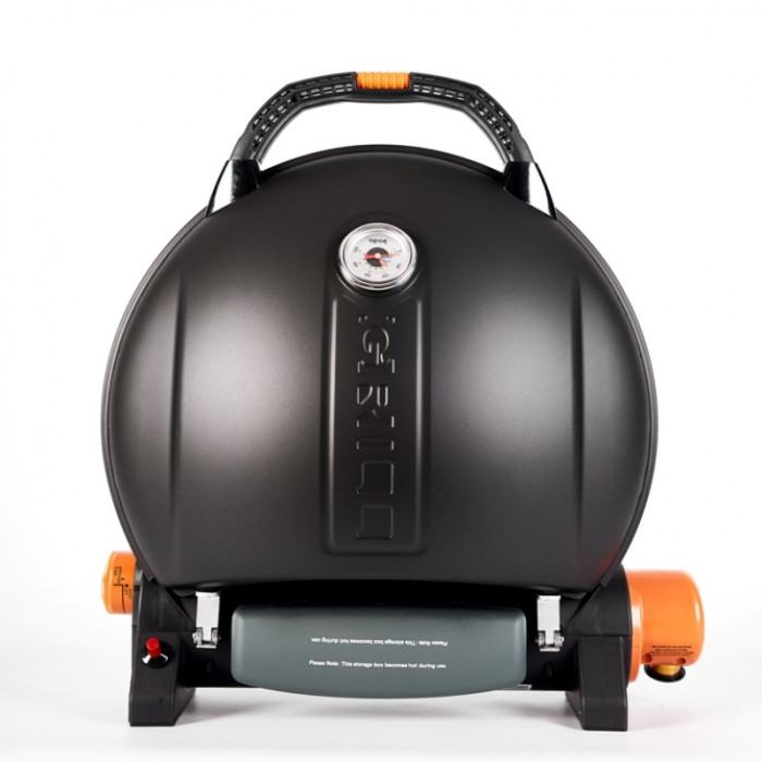 Портативный переносной газовый гриль O-GRILL 800T, черный