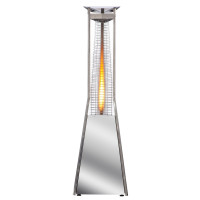 Уличный газовый обогреватель Siabs Kaliente E Inox серый