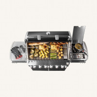 Газовый гриль Weber Summit E-670 GBS черный 7371075