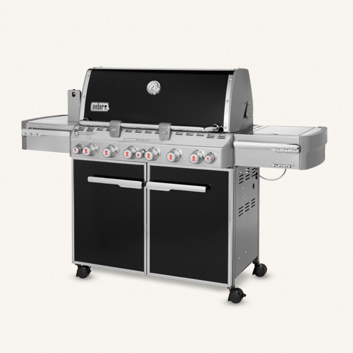 Газовый гриль Weber Summit E-670 GBS черный 7371075