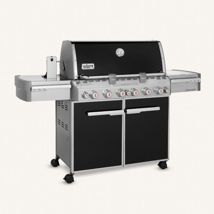 Газовый гриль Weber Summit E-670 GBS черный 7371075