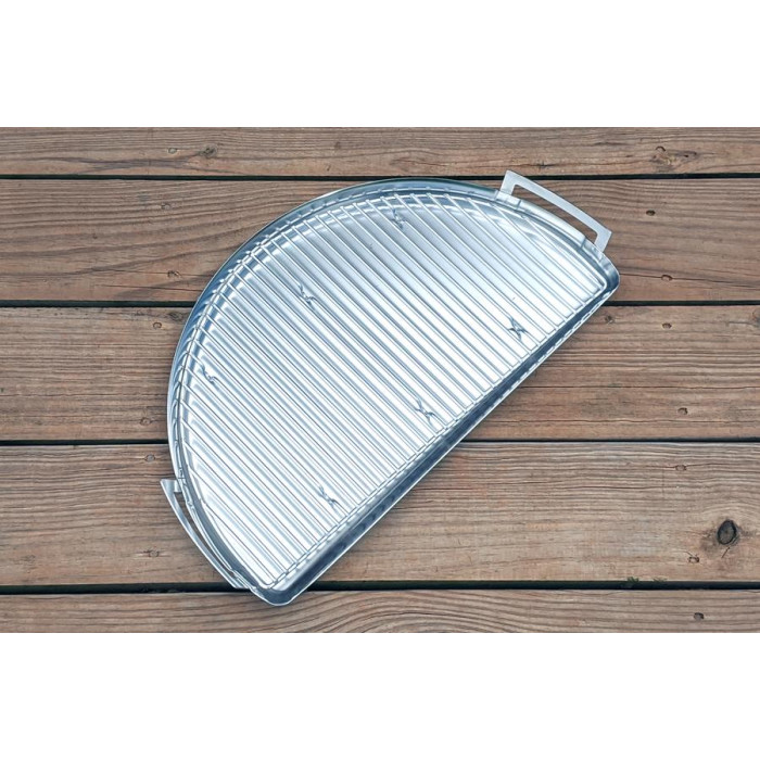 Поддон планча нерж. с решеткой Slow and Sear Deluxe SnS Drip ‘N Griddle Pan SnS ACC-DNG