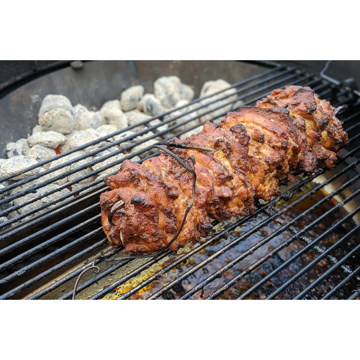 Поддон планча нерж. с решеткой Slow and Sear Deluxe SnS Drip ‘N Griddle Pan SnS ACC-DNG