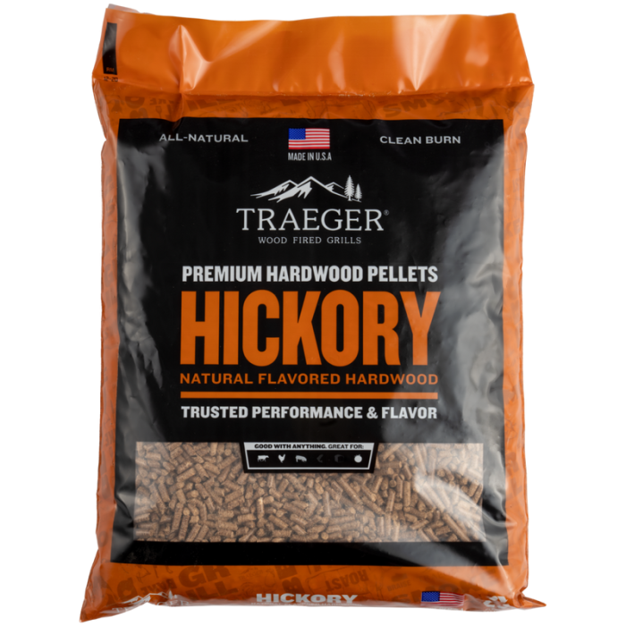 Пеллеты для гриля Гикори 9кг (20л) TRAEGER PEL319