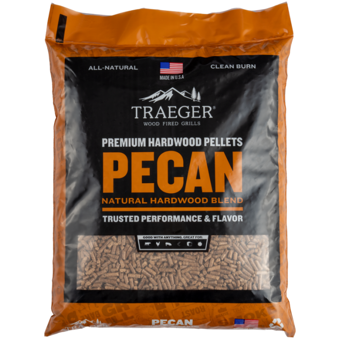 Пеллеты для гриля Пекан 9кг (20л) TRAEGER PEL314