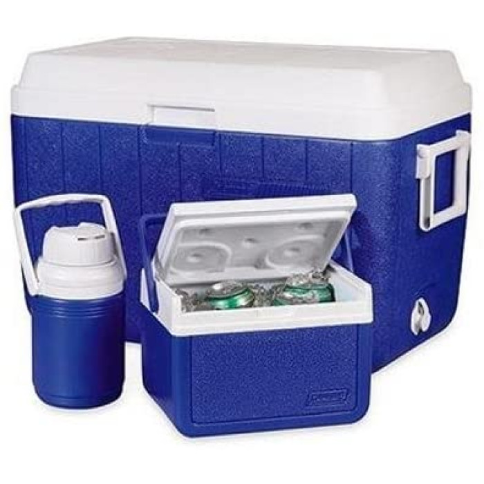 Набор термобоксов Coleman 48QT+5QT+ 1/2G Combo Blue 114947