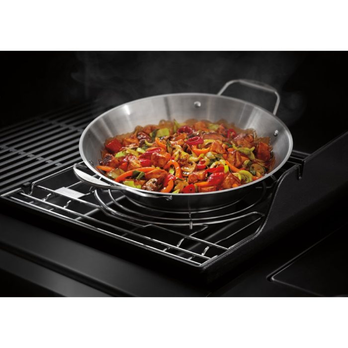 Вок со вставкой пароваркой Weber Crafted 7684