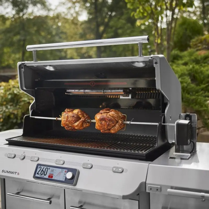 Газовый гриль Weber Summit FS38X S Smart нержавеющая сталь 1500069