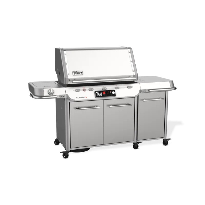 Газовый гриль Weber Summit FS38X S Smart нержавеющая сталь 1500069