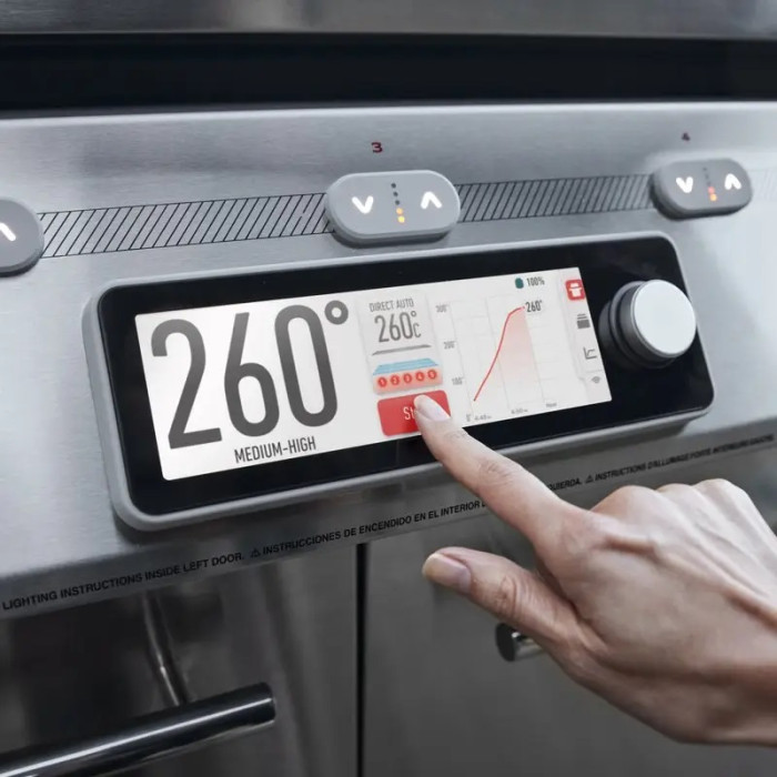 Газовый гриль Weber Summit FS38X S Smart нержавеющая сталь 1500069
