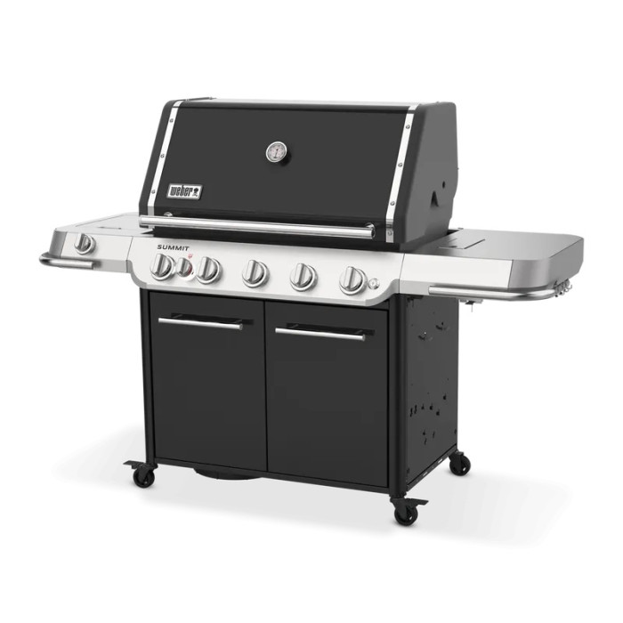 Газовый гриль Weber Summit FS38 E черный 1500059