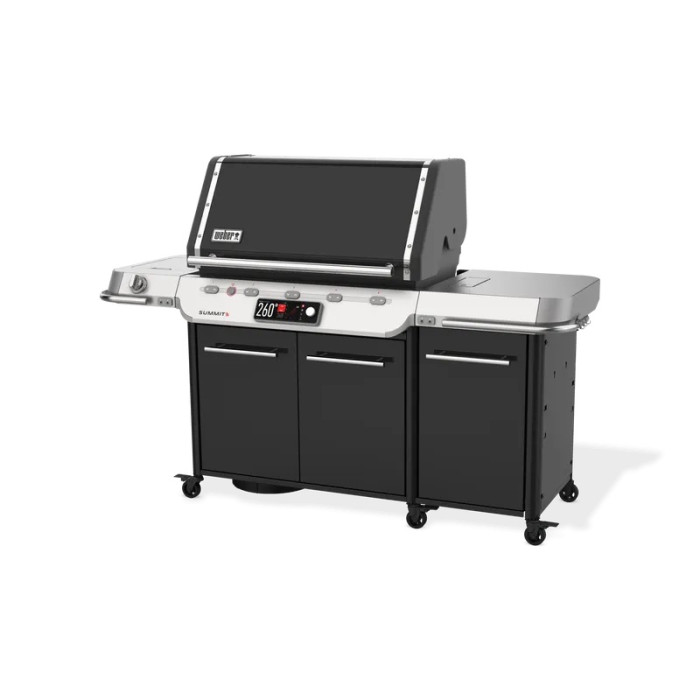 Газовый гриль Weber Summit FS38X E Smart черный 1500068