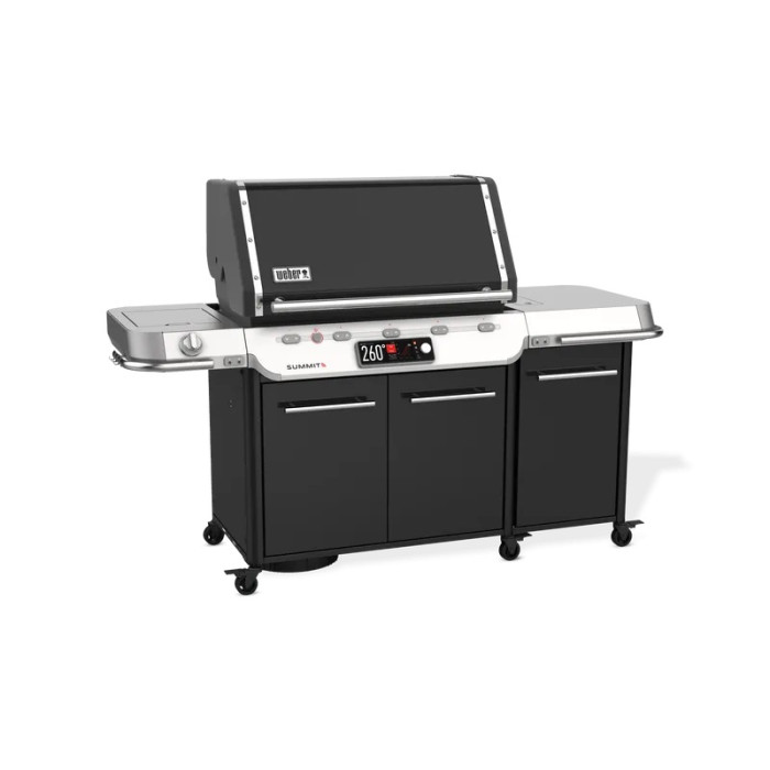 Газовый гриль Weber Summit FS38X E Smart черный 1500068