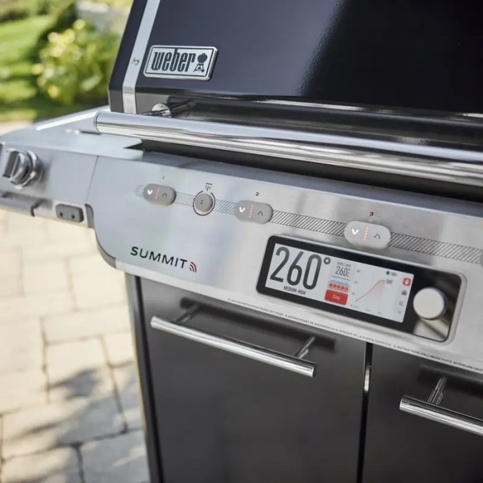 Газовый гриль Weber Summit FS38X E Smart черный 1500068