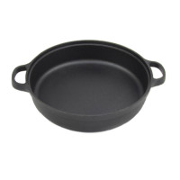 Чугунная сковорода со стеклянной крышкой Ø35 см GRILLI 777192