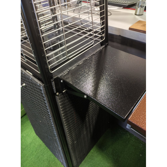 Газовый обогреватель Pyramid Black Rattan GRILLI 777418