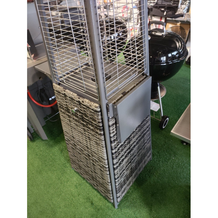 Газовый обогреватель Pyramid Grey Rattan GRILLI 777419