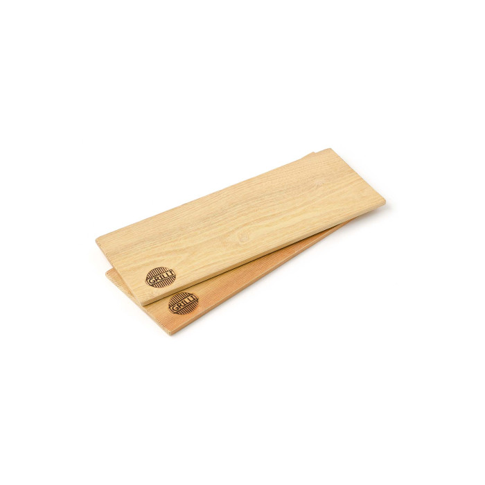 Планки для гриля з акації 40x15x0,8 см 2 шт GRILLI 773777