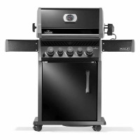Газовый гриль Napoleon Rogue 425R с боковой конфоркой Sizzle Zone и вертелом, чёрный RB425RSBPK-2-UA-R