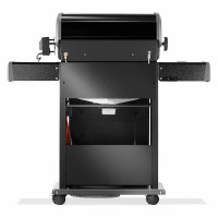 Газовый гриль Napoleon Rogue 425R с боковой конфоркой Sizzle Zone и вертелом, чёрный RB425RSBPK-2-UA-R