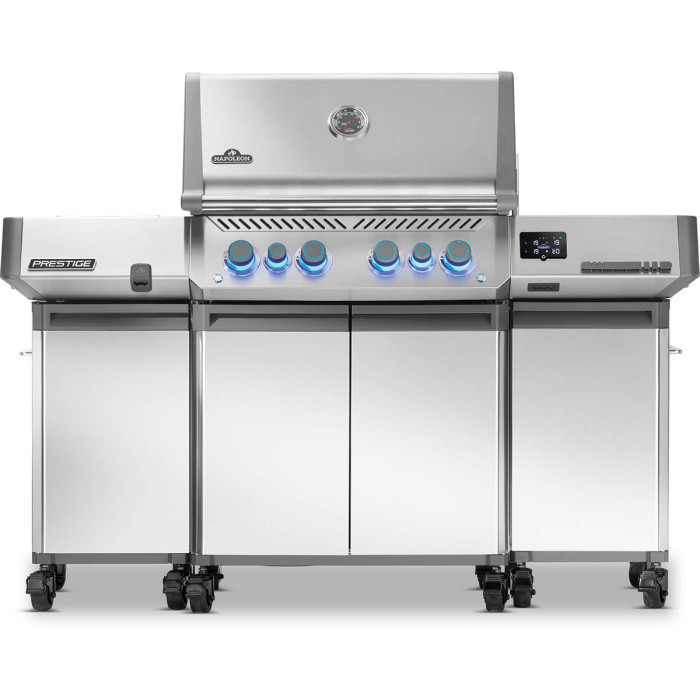 Тумба для газового гриля Napoleon Prestige V/VX из нержавеющей стали 2 шт 68003