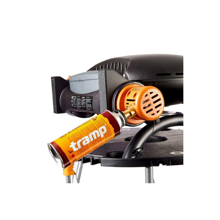 КОМПЛЕКТ Портативний переносний газовий гриль O-GRILL 500, чорний + шланг