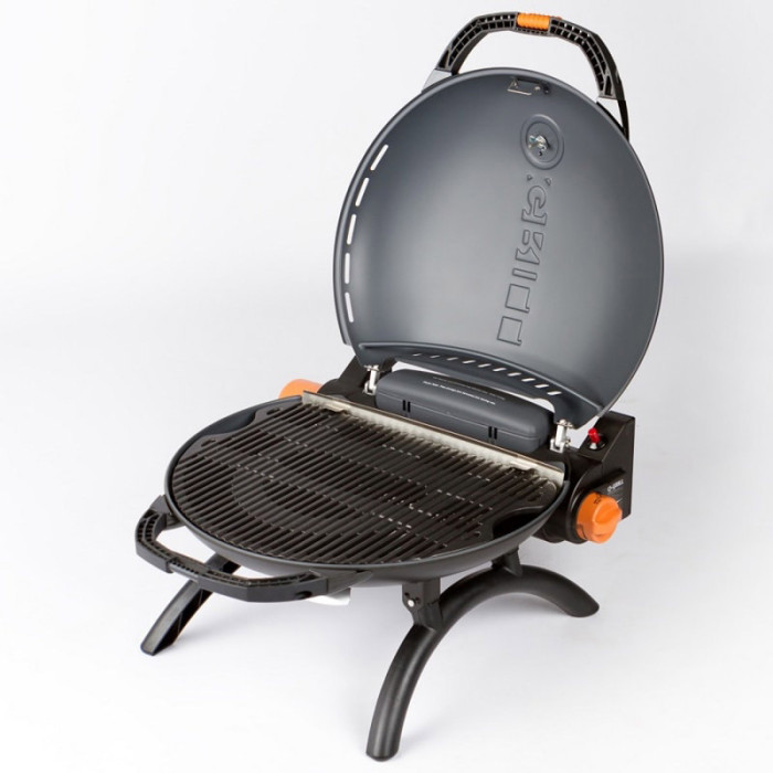 Портативный переносной газовый гриль O-GRILL 600T, кремовый