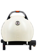 Портативный переносной газовый гриль O-GRILL 900, кремовый