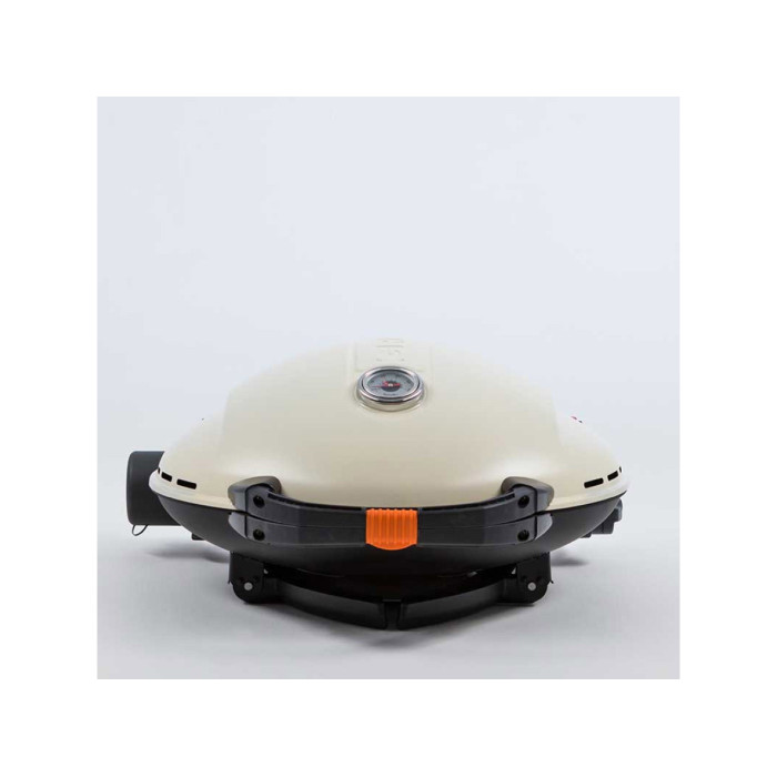 Портативный переносной газовый гриль O-GRILL 900, кремовый