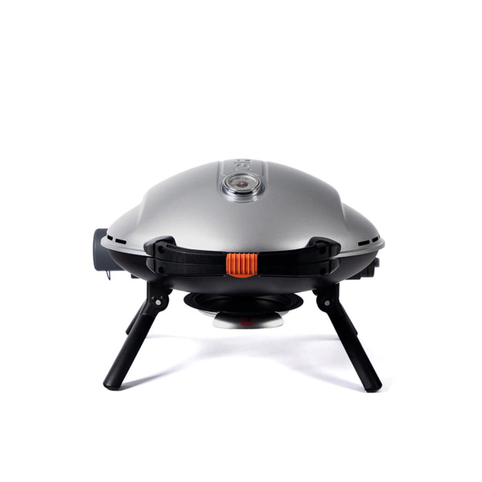 Портативный переносной газовый гриль O-GRILL 900, серебро
