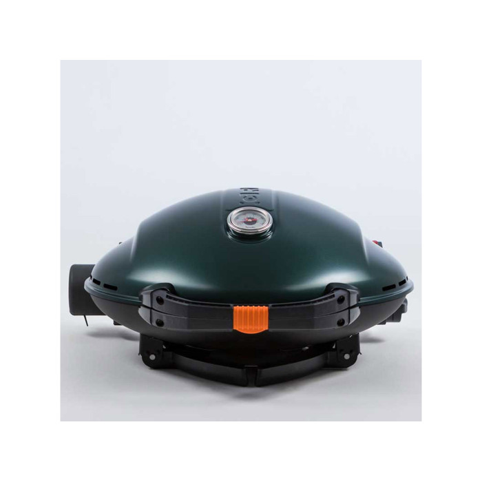 Портативный переносной газовый гриль O-GRILL 900, зеленый