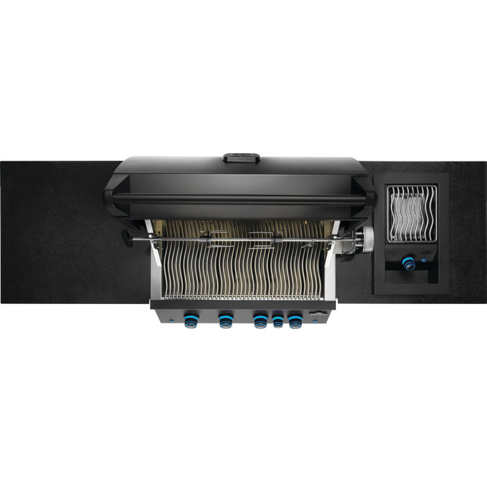Летняя кухня Napoleon Oasis 100 с газовым грилем 700 Series BIG 32 матовая чёрная OASIS-100-BIG-32MK