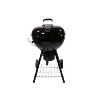 Угольный гриль Slow and Sear Black Edition Kettle Grill 57 см + корзина Deluxe SNS-KET-BE-1