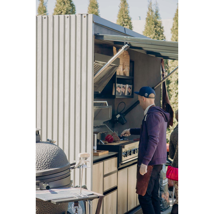 Модульная кухня-барбекю GRILLI QBBQ с газовым грилем Kapitan 777882