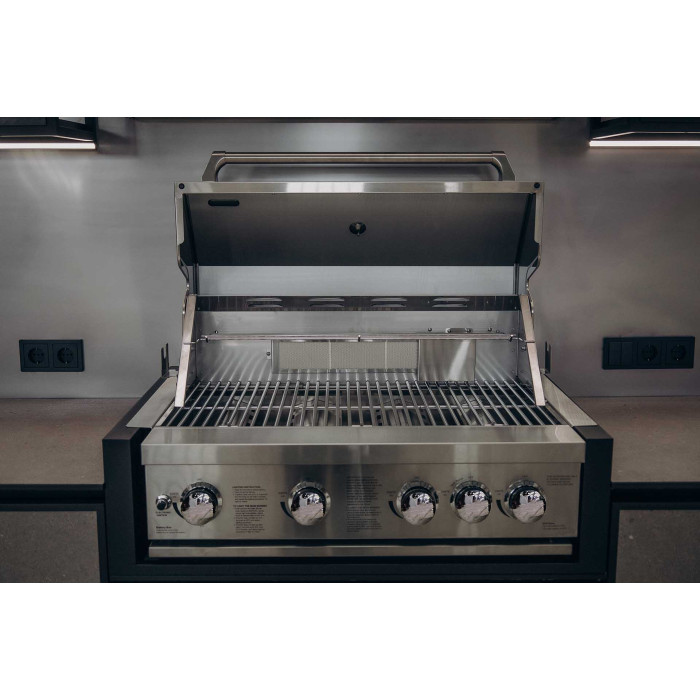 Модульная кухня-барбекю GRILLI QBBQ с газовым грилем Kapitan 777882