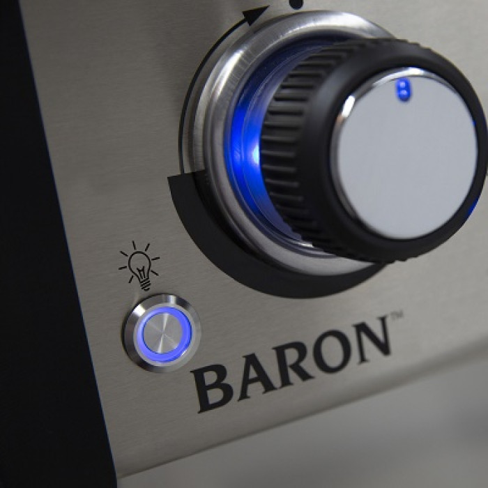 Газовый гриль Broil King Baron S490 NEW INFRARED нерж с подсветкой 875983