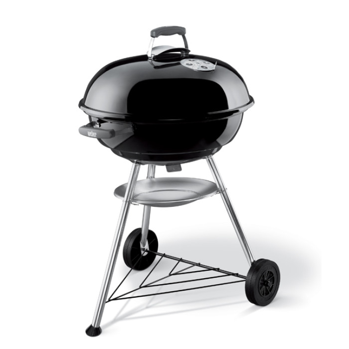 Угольный гриль 47см черный Compact Kettle Weber 1221004