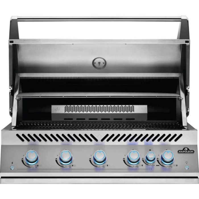 Встраиваемый газовый гриль Napoleon 700 Series BIG38 (5+1 горелки) c вертелом нерж сталь BIG38RBPSS-1-UA