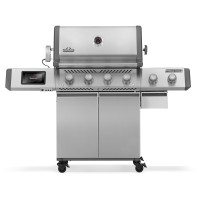 Газовый гриль Napoleon Prestige PRO 500 Connected с боковой конфоркой Sizzle Zone и вертелом нерж сталь PRO500VXRSIBPSS-RC