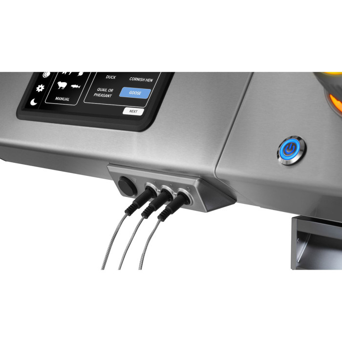 Газовый гриль Napoleon Prestige PRO 500 Connected с боковой конфоркой Sizzle Zone и вертелом нерж сталь PRO500VXRSIBPSS-RC