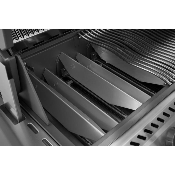 Газовый гриль Napoleon Prestige PRO 500 Connected с боковой конфоркой Sizzle Zone и вертелом нерж сталь PRO500VXRSIBPSS-RC