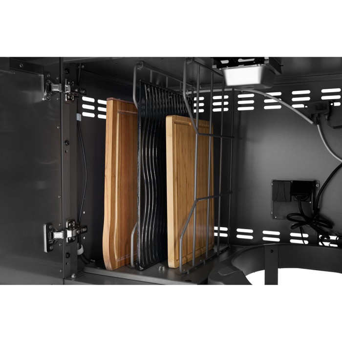 Газовый гриль Napoleon Prestige PRO 500 Connected с боковой конфоркой Sizzle Zone и вертелом нерж сталь PRO500VXRSIBPSS-RC