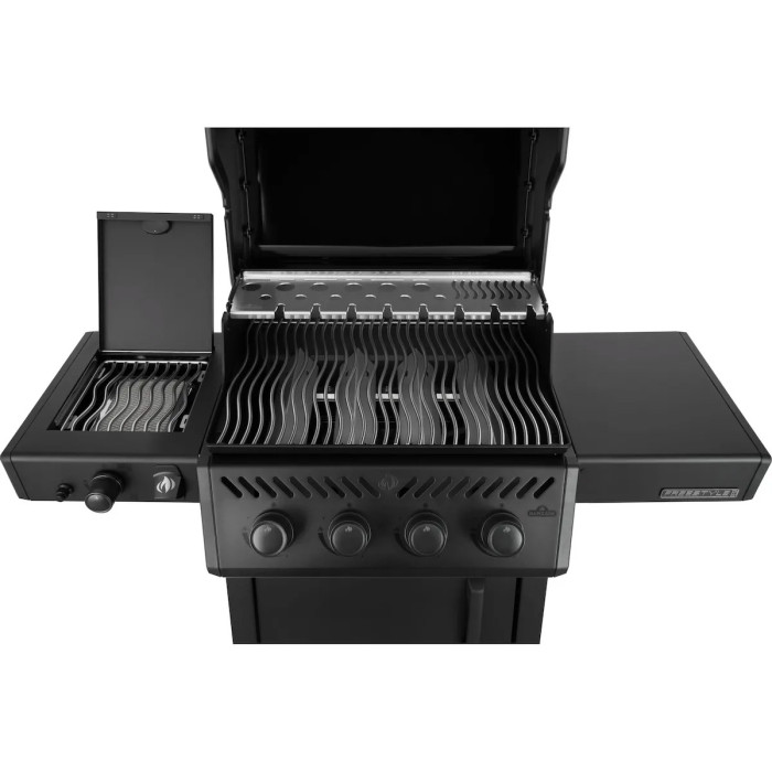 Газовый гриль Napoleon Phantom Freestyle Pro 425 с боковой конфоркой Sizzle Zone и дверкой, черный мат FP425DSIBPK-1-UA-PHM
